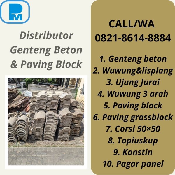 Tips Mendesain Atap Rumah dengan Genteng Cor Anti Bocor, Genteng Cor Anti Bocor Siap Kirim Ke Bojonegoro