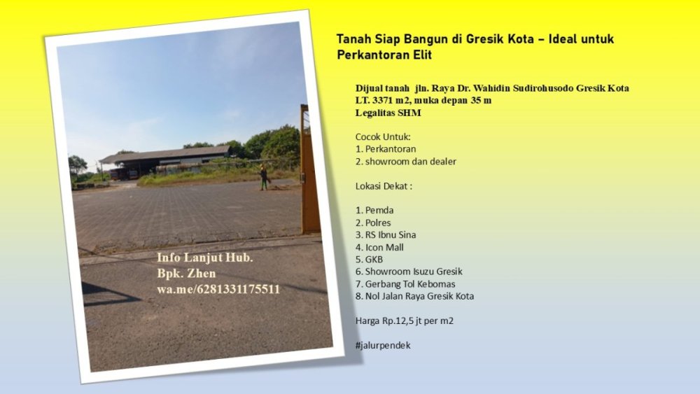 dijual tanah nol jalan gresik.JPG