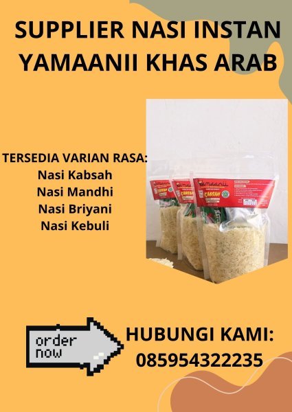 Nasi Instan Yamaanii: Nasi Basmati yang Lezat dan Praktis untuk Anda