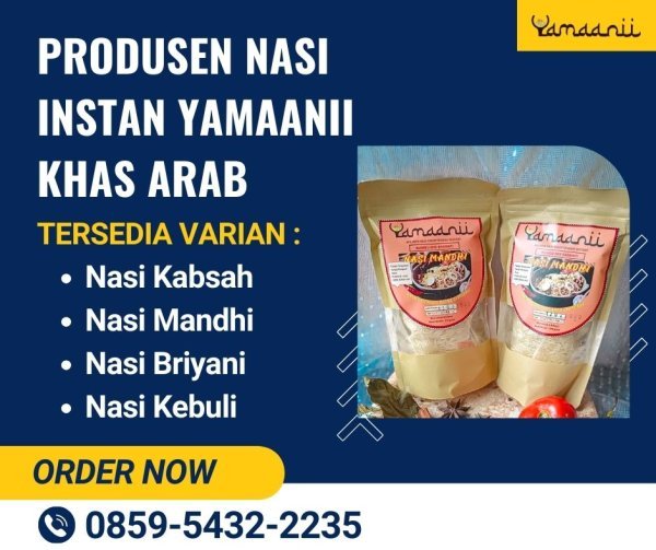 Nasi Arab Yamaanii, Menghadirkan Kelezatan Khas Timur Tengah