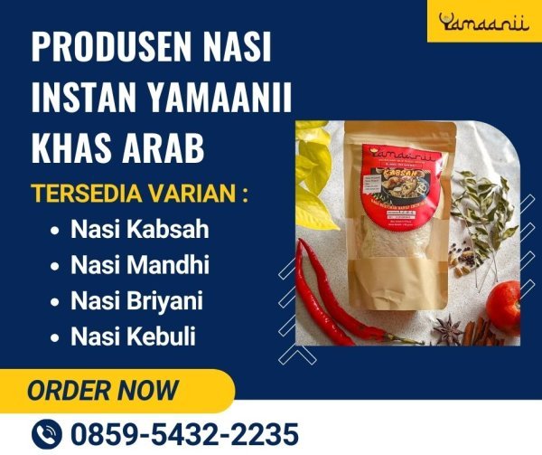 Bumbu Nasi Arab Yamaanii, Bikin Masakan Jadi Lebih Spesial