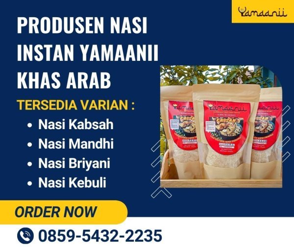 Nasi Arab Yamaanii, Nasi Basmati dengan Cita Rasa Khas Arab