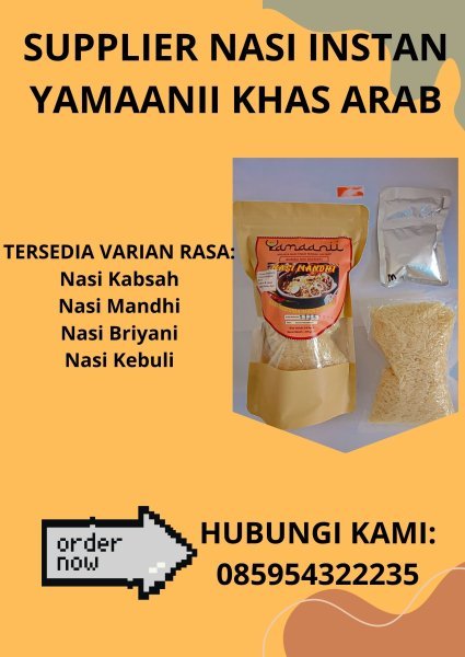 Nikmati Nasi Kebuli Instan yang Lezat dengan Nasi Instan Yamaanii