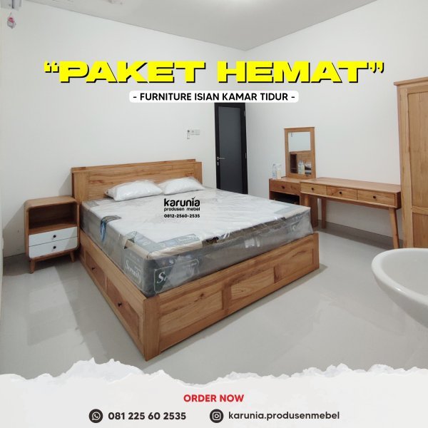 Isi Interior Kamar Kost Murah Dekat UNIMUS Semarang