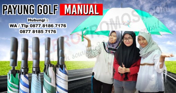 Jual Payung Golf Manual untuk souvenir promosi.jpg