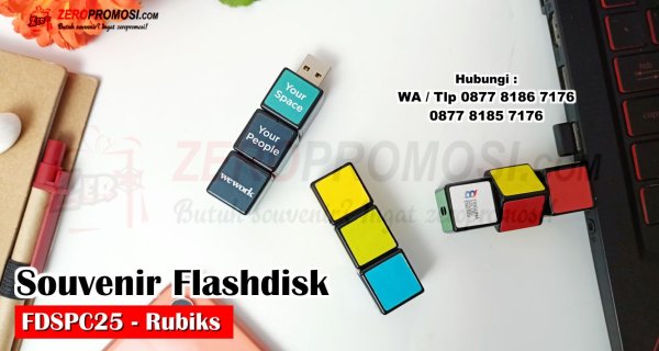 USB Flashdisk Rubik Unik Custom Full Color Untuk Souvenir.jpg