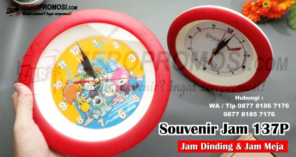 Souvenir Jam Dinding Tipe 137P Custom Logo – Jam Multifungsi Cetak Logo.jpg