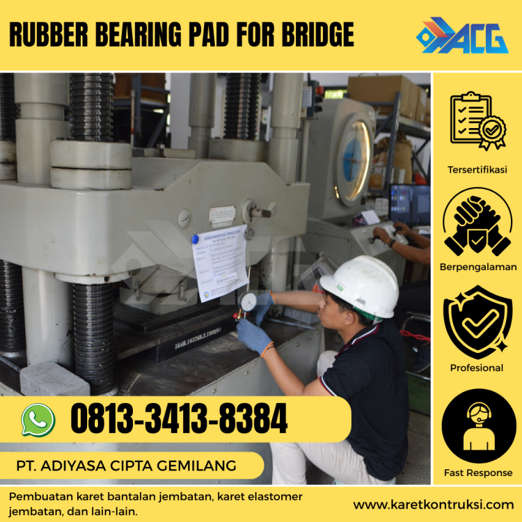 Rubber bearing pad for bridge.png