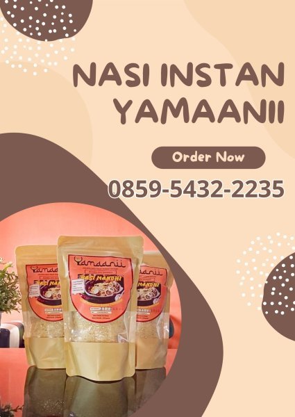 Nasi Arab instan: Kemudahan di tangan Anda, kenikmatan di lidah Anda.