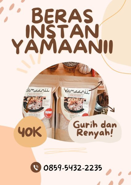 Kabsah Instan dengan Bumbu Rempah Pilihan.