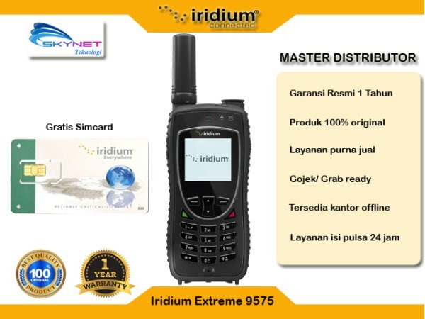 Telepon Satelite Iridium Extreme 9575 Garansi Resmi