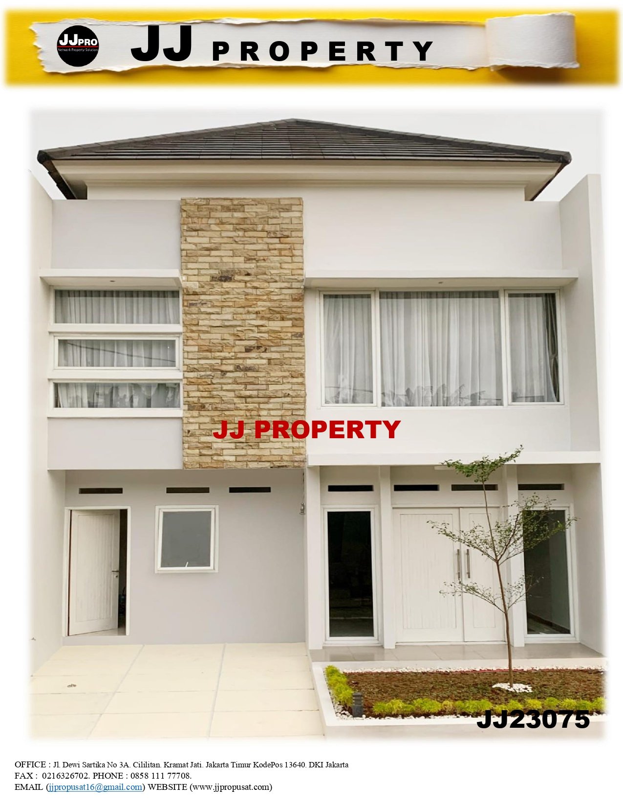 DIJUAL RUMAH D"ALIKA RESIDENCE TANGERANG