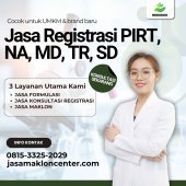 Jasa Registrasi PIRT Makanan