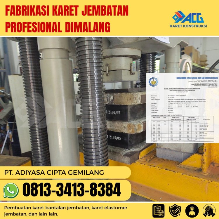 Fabrikasi karet jembatan profesional dimalang.jpg