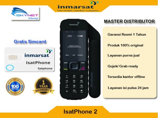 Telepon Satelite Inmarsat IsatPhone 2 Garansi Resmi