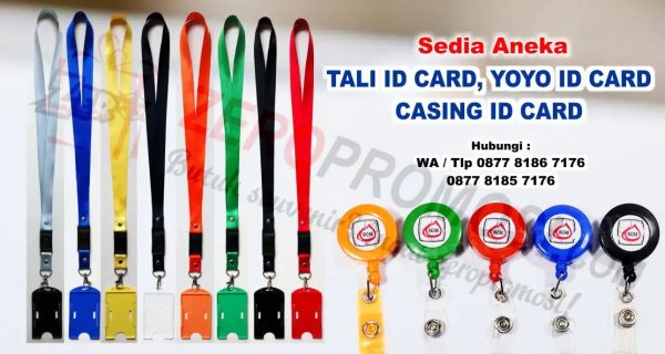 Kategori Tali ID Card, Tali lanyard polyester, yoyo dan casing id card.jpg