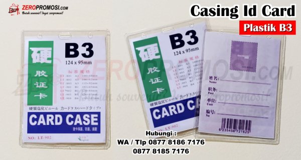 Souvenir Casing ID Card Name Tag Transparan Ukuran B3 Mika.jpg