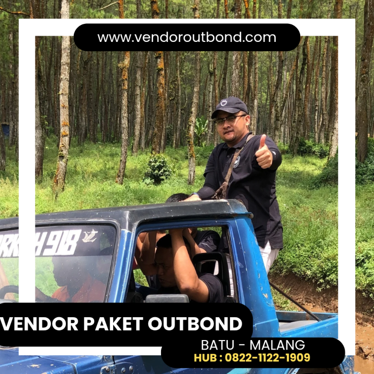 Perjalanan offroad eksklusif untuk kegiatan perusahaan di kawasan hutan dan pegunungan