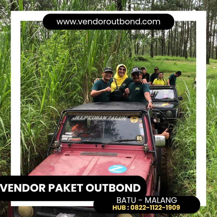 peserta outbound adventure melewati rintangan menantang di alam bebas