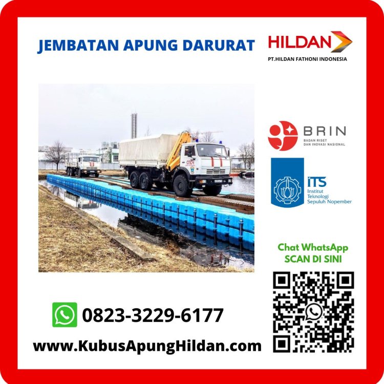 5. Jembatan Apung Darurat BNPB Bencana Banjir dari PT Hildan Fathoni Indonesia.jpg