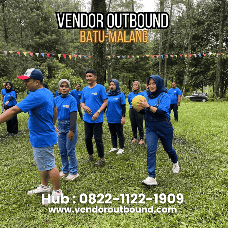 kegiatan outbound modern yang dilakukan oleh tim perusahaan