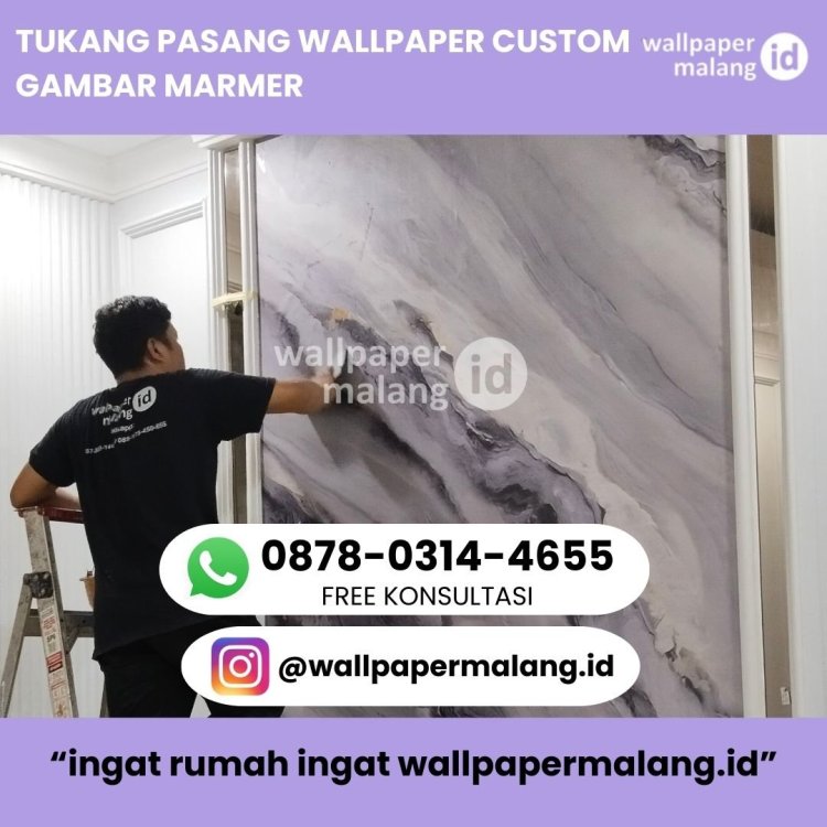 TUKANG PASANG WALLPAPER CUSTOM GAMBAR MARMER .jpg