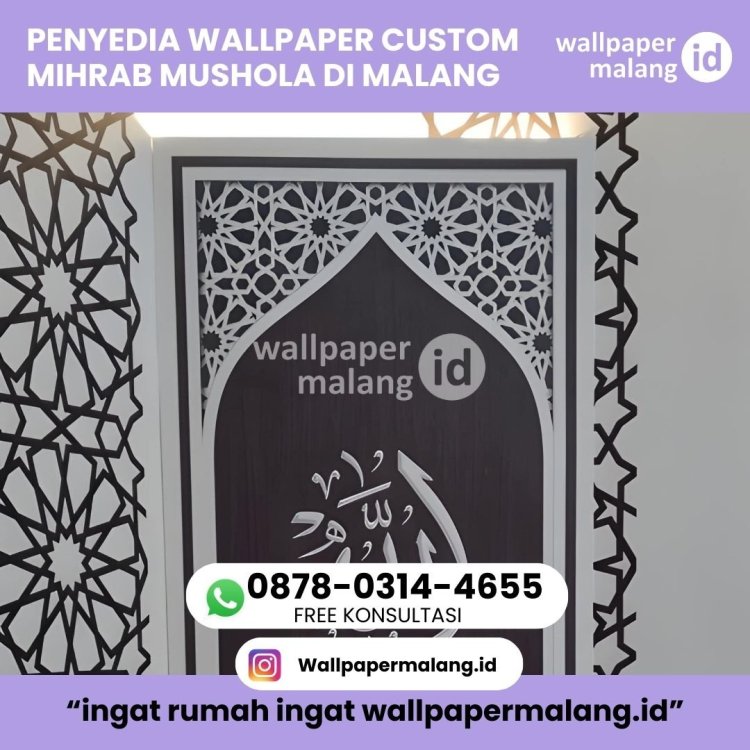Penyedia wallpaper custom mihrab mushola dimalang (1).jpg