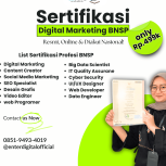 Sertifikasi BNSP Digital Marketing