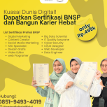 Sertifikasi Materi Digital Marketing