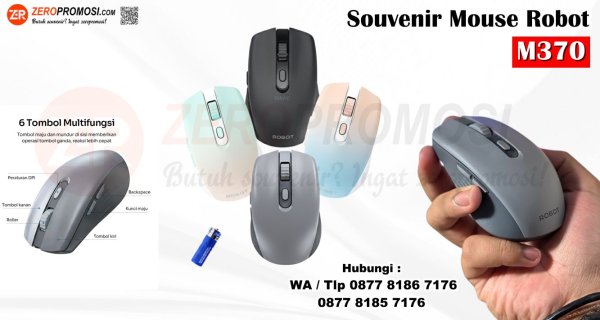 Frame Utama Souvenir Kantor Mouse Robot M370 Custom.jpg