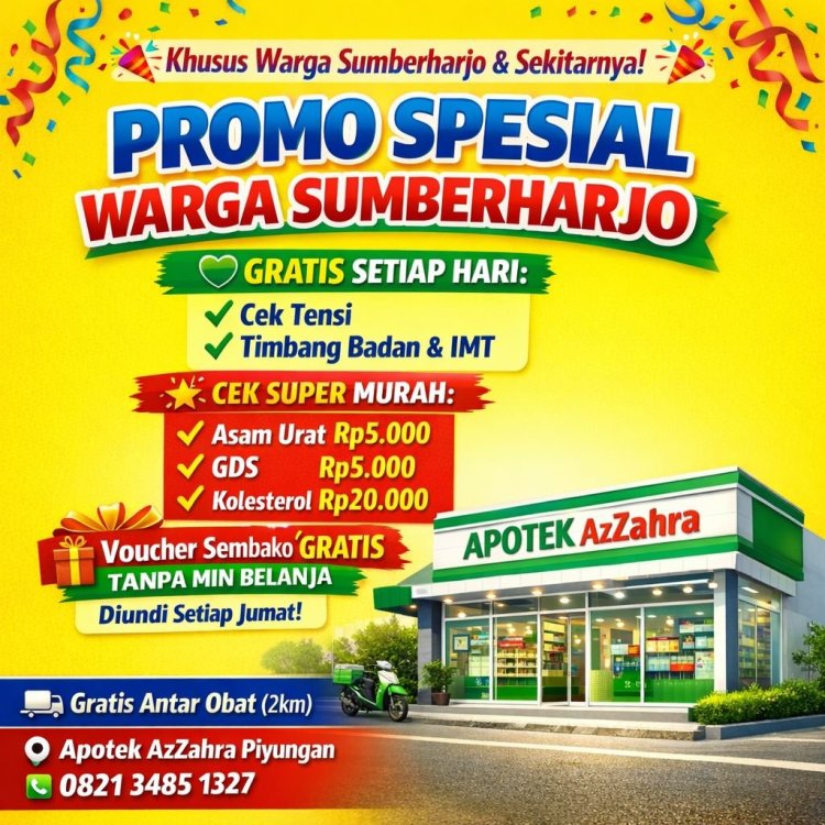 Apotek Terdekat Di Sumberharjo Prambanan Gratis Cek Tensi Ukur IMT.jpg