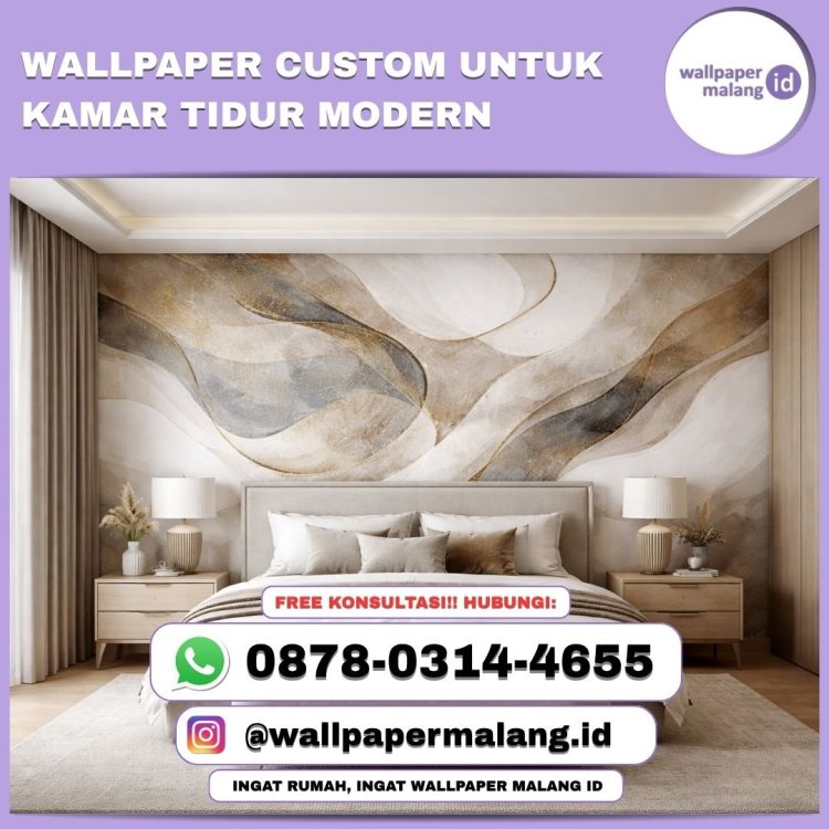 Wallpaper custom untuk kamar tidur modern .jpg