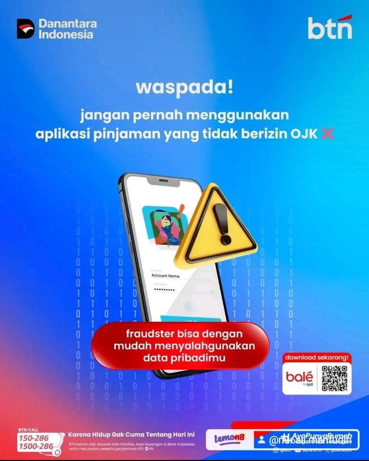 Cara mudah buka Blokir BTN mobile