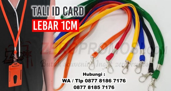 Jual Gantungan Tali id card 1cm (Lanyard) Polyester termurah.jpg