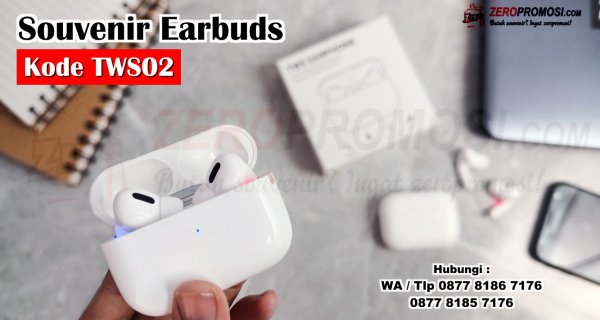 Souvenir Earbuds Wireless Bluetooth TWS02 Earphone Custom Logo.jpg