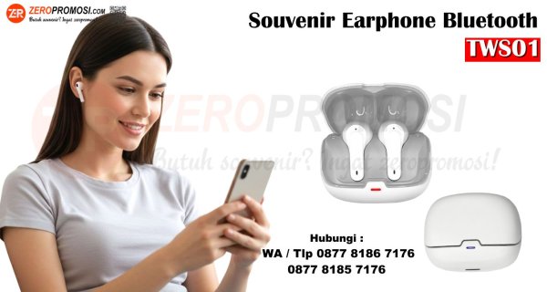 Frame utama Souvenir Earphone Bluetooth TWS01 Custom Logo Promosi A.jpg