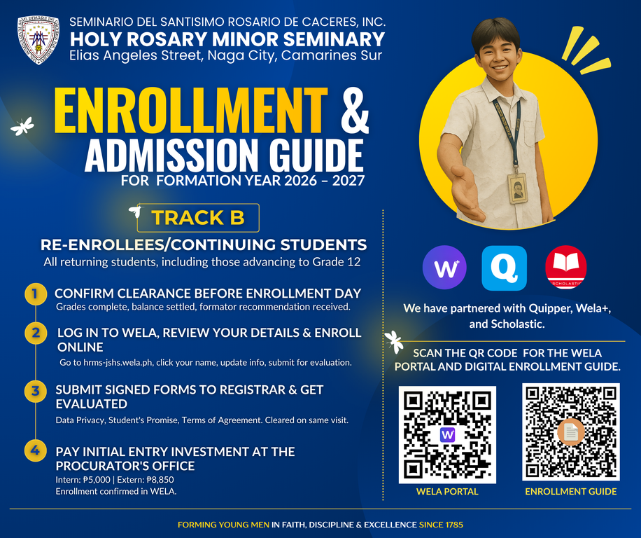 Track B: Re-enrollees / Continuing Students Enrollment Guide