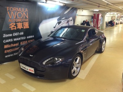 Vantage V8,阿斯頓馬丁 Aston Martin,2007,BLUE 藍色,