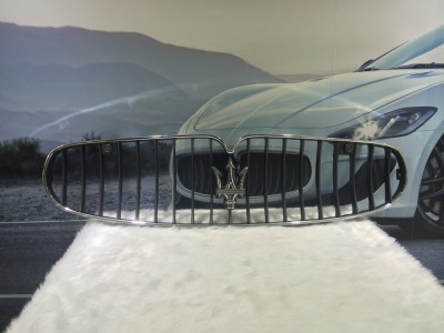 車身組件,GranTurismo,Complete Front Grill with Front Park Sensors,10055