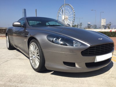 DB9,阿斯頓馬丁 Aston Martin,2009,GREY 灰色,4,