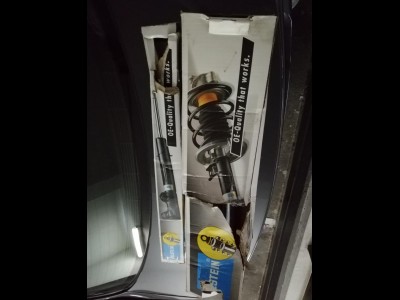 避震及懸掛,323i,Bmw323 4支避震 無漏油 (黃色),