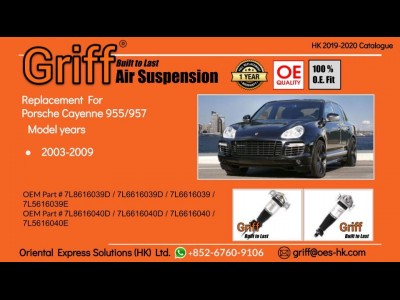 避震及懸掛,Cayenne 955 957,Cayenne 955 957 頭避震,