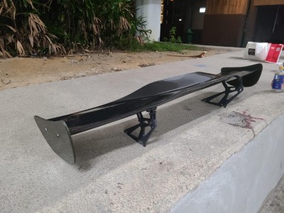 車身組件,通用型,碳纖尾翼,