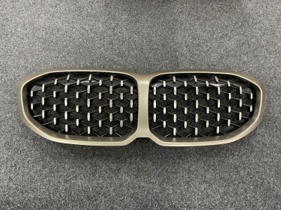 車身組件,1 SERIES F40 1系,BMW 1 SERIES F40 DIAMOND SHADOWLINE FRONT GRILL 寶馬 1系 滿天星鬼面罩,5A39369/70