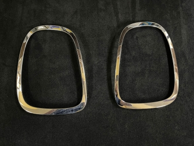 車身組件,F55 F56 F57,MINI F55 F56 F57 尾燈電鍍框 REAR TAIL LIGHT CHROME TRIM RING,8495332 RH 84953