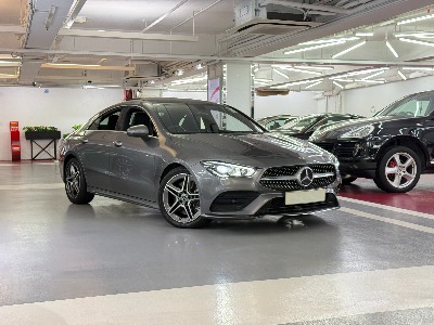  平治 Mercedes-Benz,CLA250 COUPE AMG FACELIFT,2020,5,GREY 灰色,