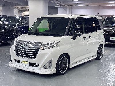  豐田 Toyota,ROOMY CUSTOM GT,2019,5,WHITE 白色,