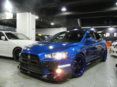 LANCER EVOLUTION X GSR,三菱 Mitsubishi,2009,BLUE 藍色,5,
