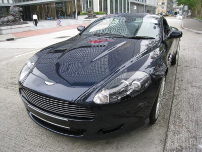 DB9,阿斯頓馬丁 Aston Martin,2006,BLUE 藍色,4