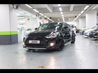 Veloster 1.6 Turbo,現代 Hyundai,2015,BLACK 黑色,4